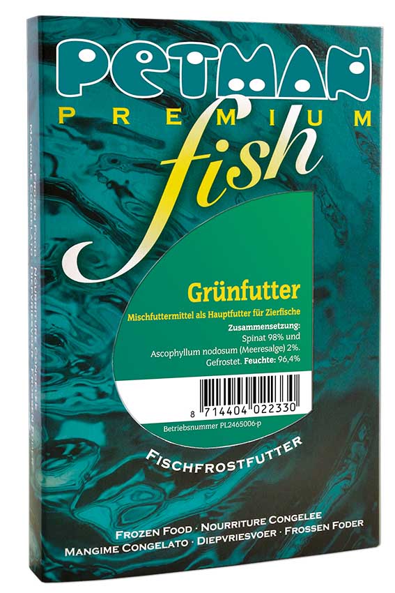 Petman fish Grünfutter - Blister